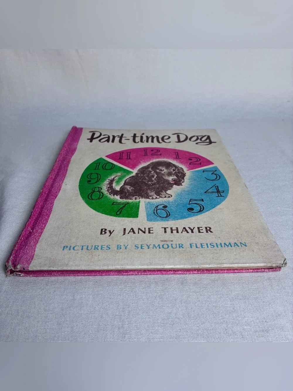 Vintage 1965 Part-time Dog Hardcover Book Jane Thayer Weekly Reader Childrens